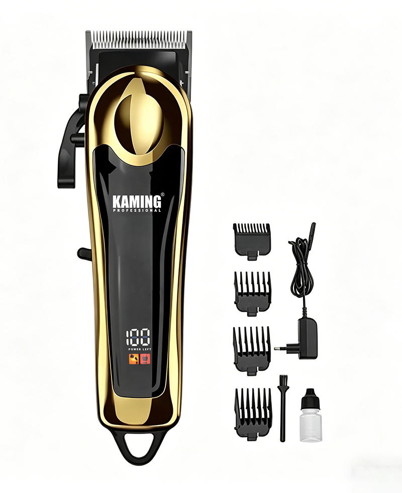 Tagliacapelli professionale con display LCD regolabile Kaming Fade per saloni