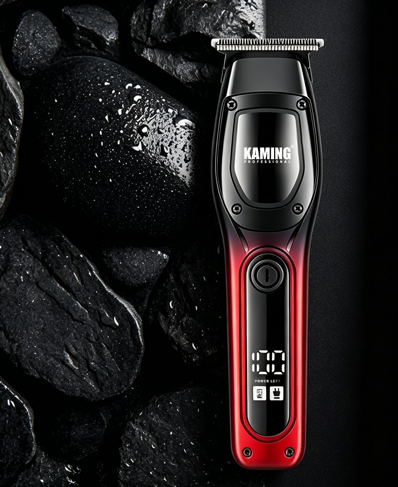 Kaming1711 Nuovo tagliacapelli elettrico per uomo Zero Gap Display digitale 7000 giri/min Trimmer dettaglio Commercio transfrontaliero